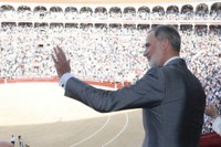 ASANDA califica de "desprecio a la ciudadanía" la asistencia del Jefe del Estado a la Corrida de la Prensa