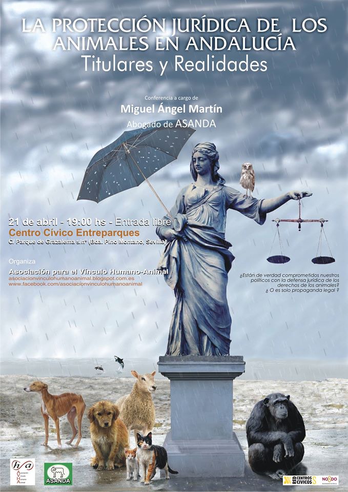 LA PROTECCIÓN JURÍDICA DE LOS ANIMALES. Conferencia